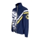 giacca a vento uomo ncaa exploded logo warm up jacket micwol NAVY