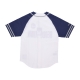 casacca bottoni uomo ncaa practice day button front jersey geohoy WHITE