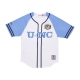 casacca bottoni uomo ncaa practice day button front jersey unctar WHITE