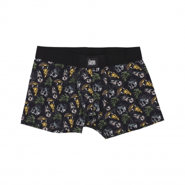 boxer uomo underwear pizza surfer BLACK/MULTI