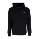 felpa leggera cappuccio uomo seasonal drew peak pullover light BLACK