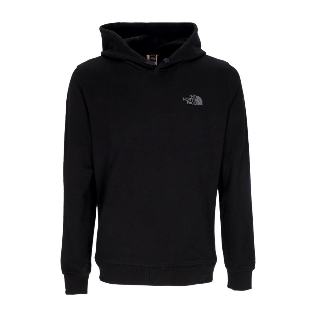 felpa leggera cappuccio uomo seasonal drew peak pullover light BLACK