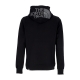 felpa leggera cappuccio uomo seasonal drew peak pullover light BLACK