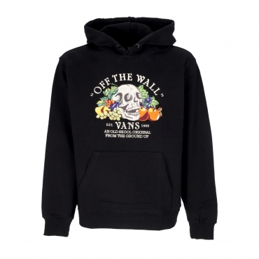 felpa leggera cappuccio uomo from the ground up hoodie BLACK