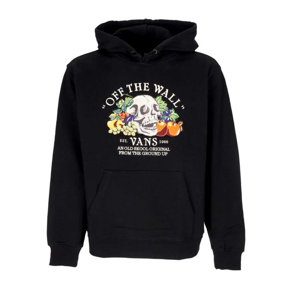 felpa leggera cappuccio uomo from the ground up hoodie BLACK