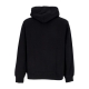 felpa leggera cappuccio uomo from the ground up hoodie BLACK