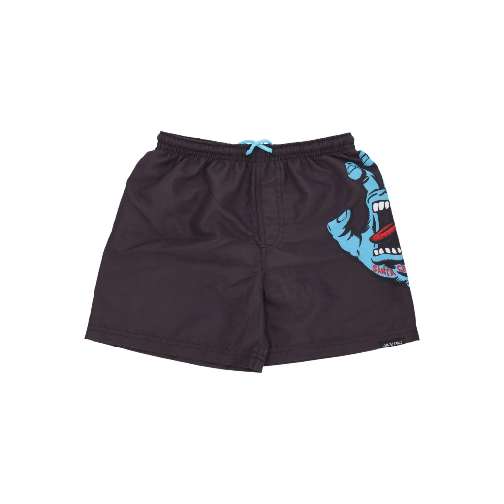 costume pantaloncino ragazzo screaming hand swimshort BLACK