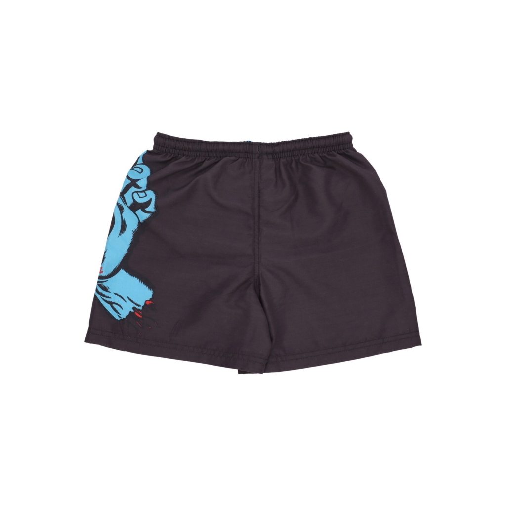 costume pantaloncino ragazzo screaming hand swimshort BLACK