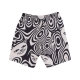 costume pantaloncino uomo hypnotic swim shorts BLACK/CREAM