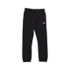 pantalone tuta felpato ragazzo core basic fleece pant BLACK