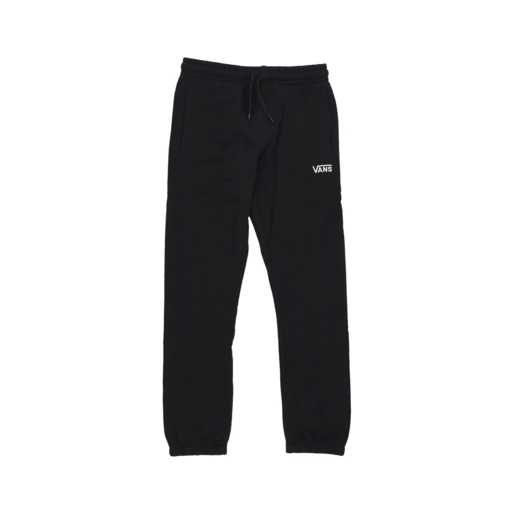 pantalone tuta felpato ragazzo core basic fleece pant BLACK