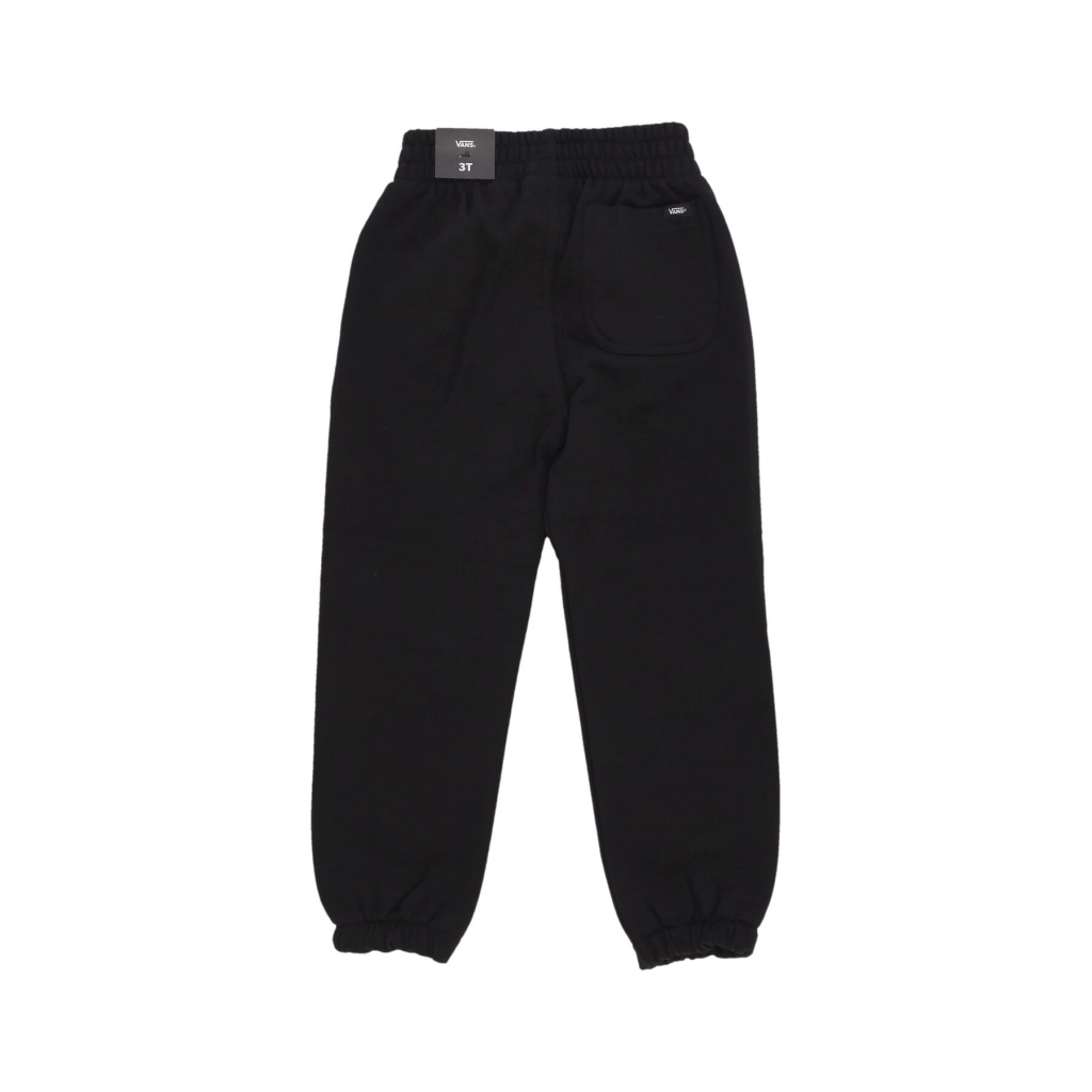 pantalone tuta felpato bambino core basic fleece pant BLACK