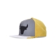 cappellino visiera piatta uomo nba day 5 snapback chibul YELLOW/WHITE