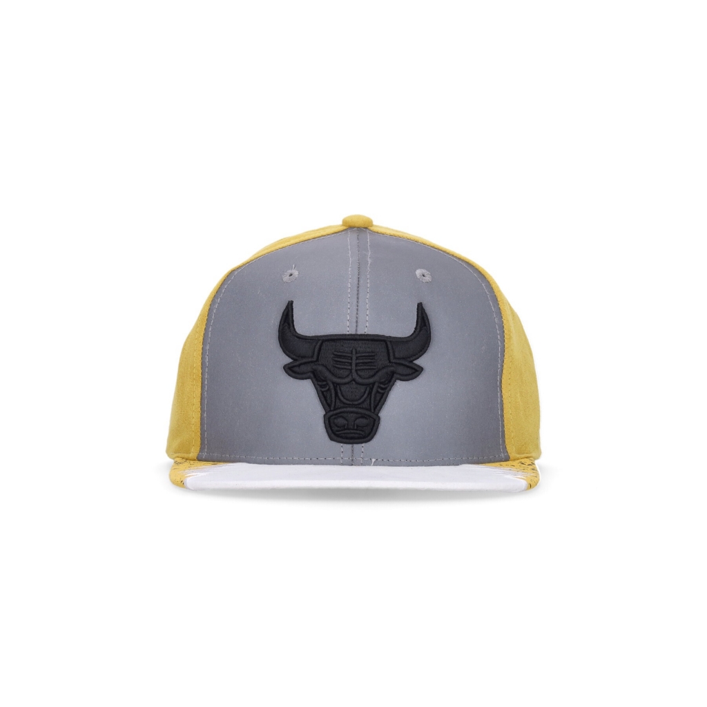 cappellino visiera piatta uomo nba day 5 snapback chibul YELLOW/WHITE