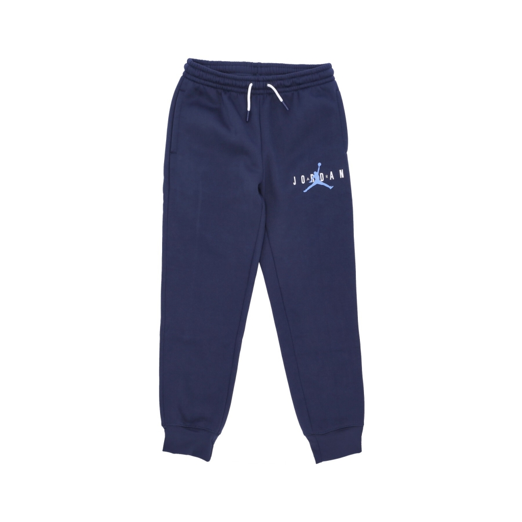 pantalone tuta felpato ragazzo jumpman sustainable pant MIDNIGHT NAVY