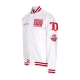 giubbotto bomber uomo nhl hometown lw satin jacket detred WHITE