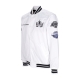 giubbotto bomber uomo nhl hometown lw satin jacket loskin WHITE