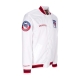 giubbotto bomber uomo nhl hometown lw satin jacket neyran WHITE