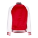 giubbotto bomber uomo nhl primetime lw satin jacket chibla SCARLET