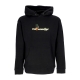 felpa cappuccio uomo passion  patience pullover BLACK