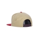 cappellino visiera piatta uomo team 2 CREAM