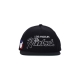 cappellino visiera piatta uomo team 2 BLACK