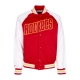 giubbotto bomber uomo nba primetime lw satin jacket hardwood classics houroc SCARLET