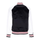 giubbotto bomber uomo nba primetime lw satin jacket hardwood classics miahea BLACK