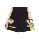 pantaloncino tipo basket uomo nhl hometown mesh short pitpen BLACK