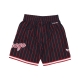 pantaloncino basket uomo nba hometown mesh short hardwood classics chibul BLACK/RED