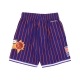 pantaloncino basket uomo nba hometown mesh short hardwood classics phosun PURPLE/ORANGE