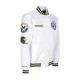 giubbotto bomber uomo ncaa hometown lw satin jacket micwol WHITE