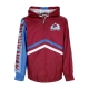 giacca a vento uomo nhl undeniable full zip windbreaker colava CARDINAL