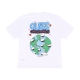 maglietta uomo go earth day planet tee PURE WHITE