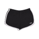 pantalone corto tuta felpato ragazza sas short BLACK