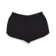 pantalone corto tuta felpato ragazza sas short BLACK