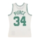 canotta basket uomo nba off white team color swingman jersey hardwood classics 2007 no 34 paul pierce boscel