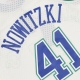 canotta basket uomo nba off white team color swingman jersey hardwood classics 1998 no 41 dirk nowitzki dalmav