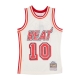 canotta basket uomo nba off white team color swingman jersey hardwood classics 1996 no 10 tim hardaway miahea