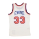 canotta basket uomo nba off white team color swingman jersey hardwood classics 1985 no 33 patrick ewing neykni