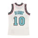 canotta basket uomo nba off white team color swingman jersey hardwood classics 1998 no 10 mike bibby vangri