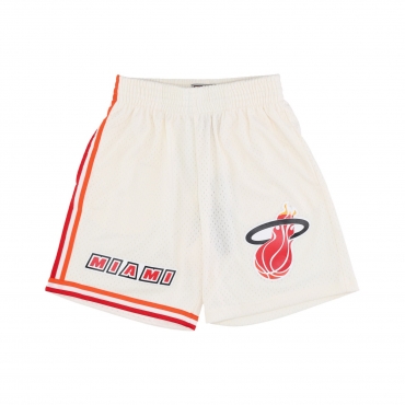 pantaloncino basket uomo nba off white team color swingman shorts hardwood classics 1996 miahea