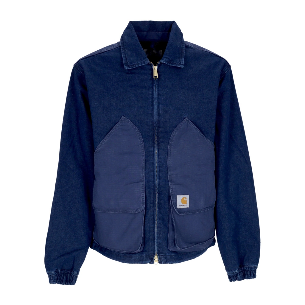 giubbotto uomo alma jacket BLUE STONE WASHED