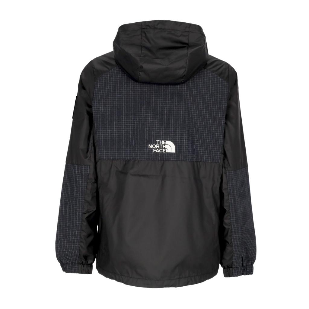 giacca a vento infilabile uomo convin anorak BLACK/SUPER SONICBLUE