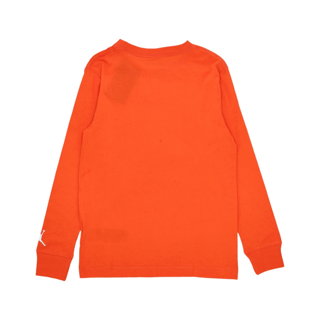 maglietta manica lunga ragazzo breakout l/s tee RUSH ORANGE