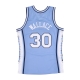 canotta basket uomo ncaa swingman jersey no 30 rasheed wallace unchee LIGHT BLUE