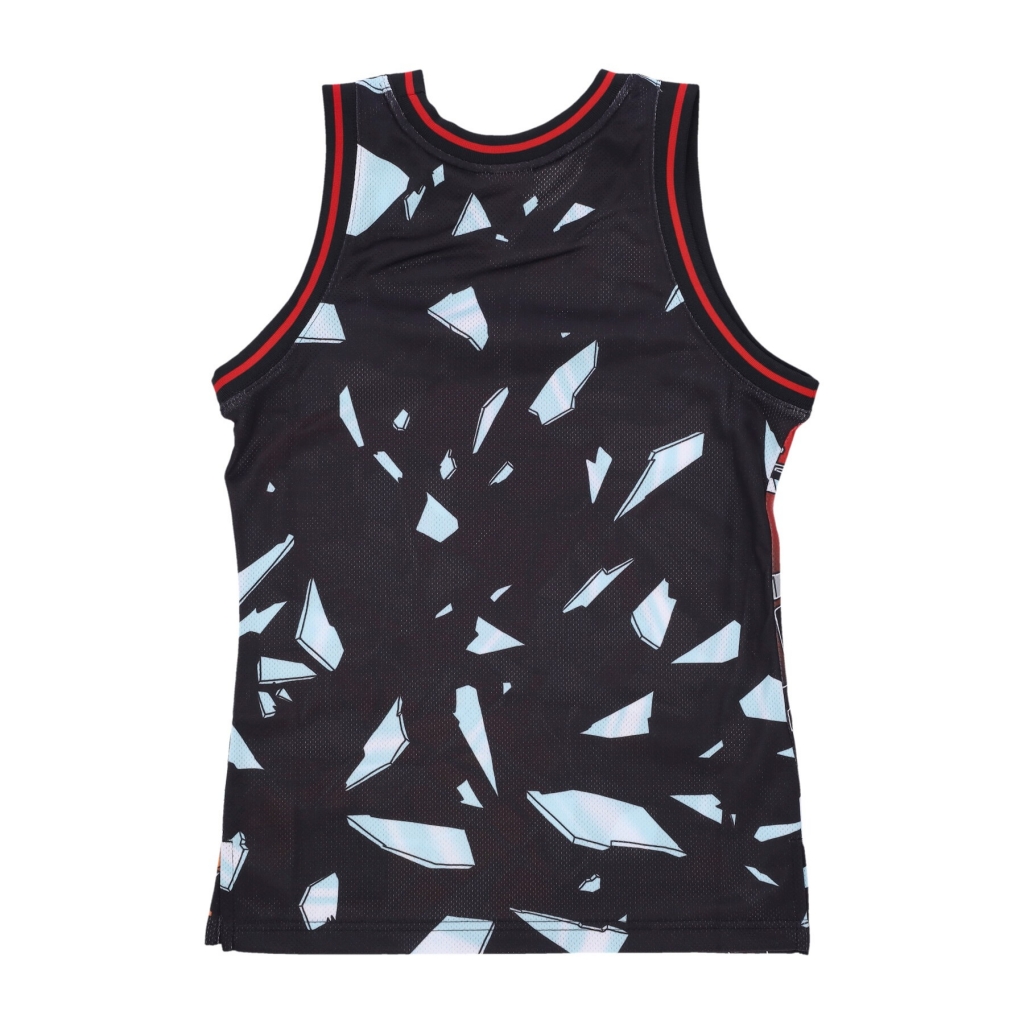 canotta basket uomo nba big face fashion tank 60 chibul BLACK/ORIGINAL TEAM COLORS