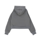 felpa cappuccio ragazza jumpman sustainable hoodie SMOKE GREY