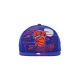 cappellino visiera piatta uomo nba cny snapback hwc neykni BLUE