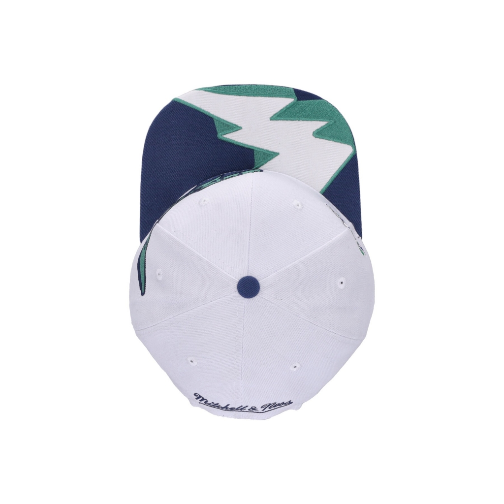 cappellino visiera piatta uomo nba fast times snapback hwc dalmav WHITE